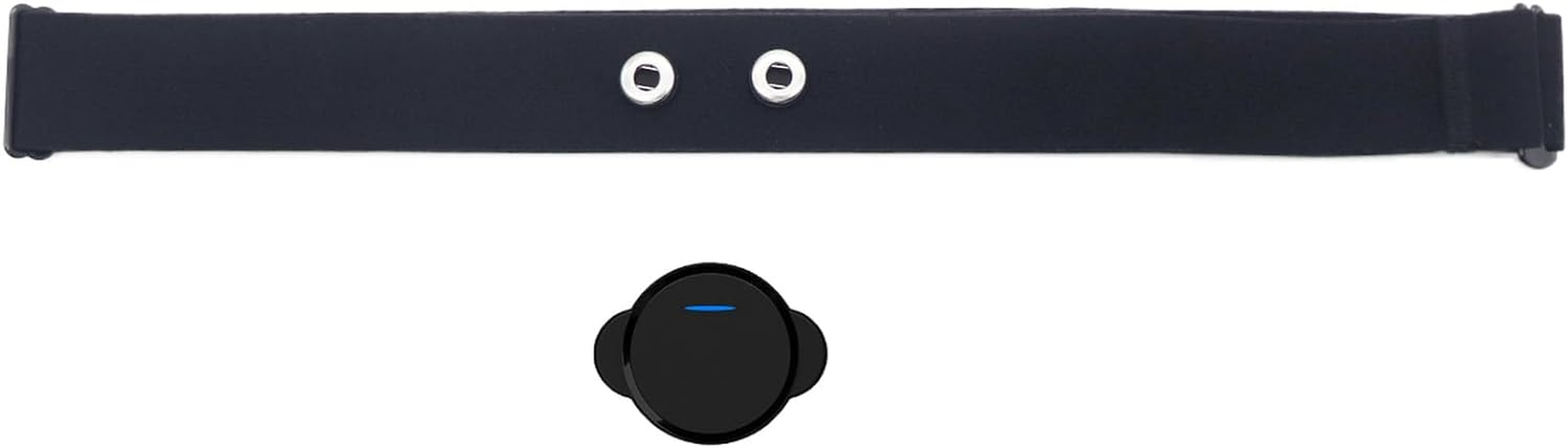 Fitcent Adjustable Soft Belt Heart Rate Monitor Chest Replacement Strap Only Compatible with MYZONE Switch, Black, M-XXL