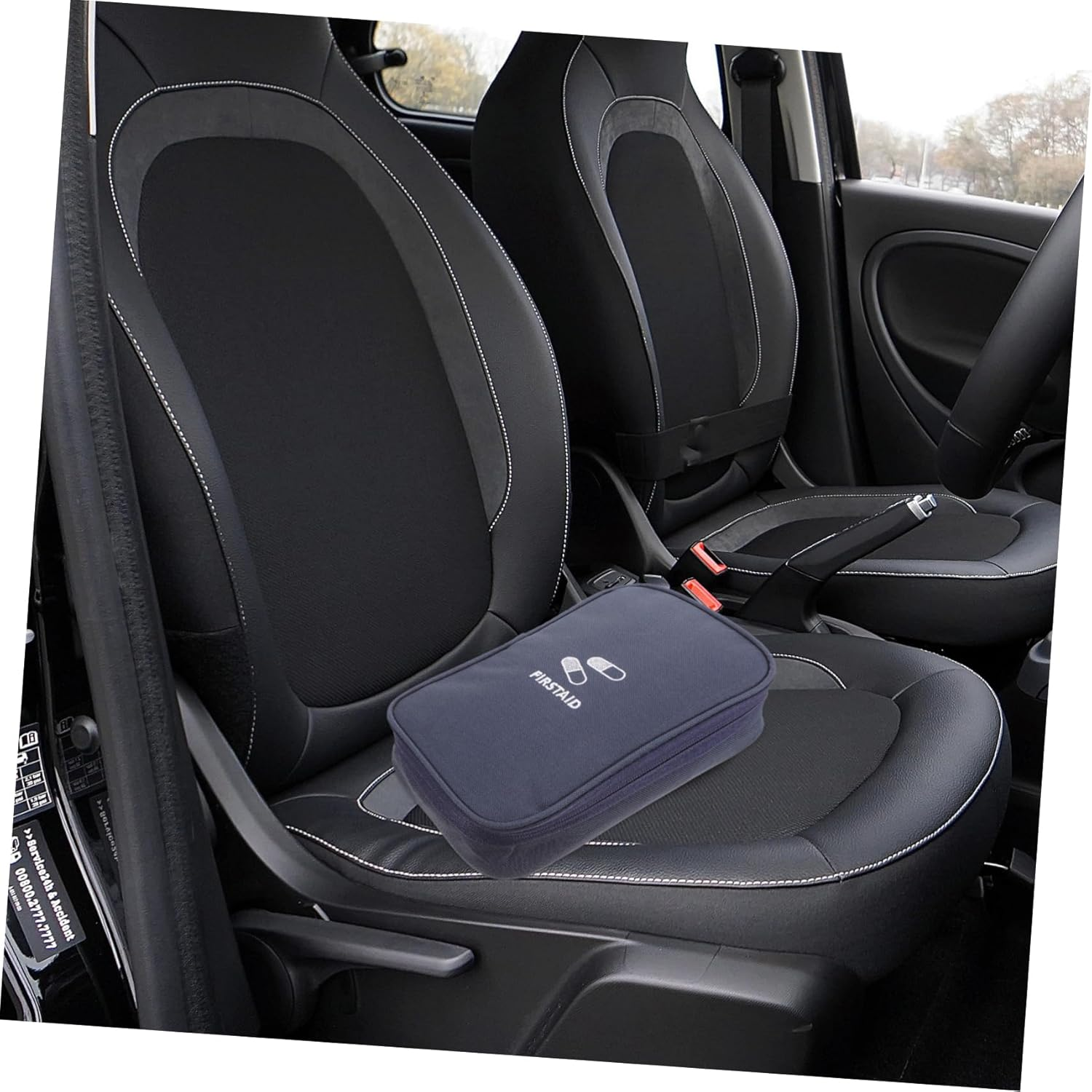 Outanaya Portable Medicine Storage Bag Large Kit Oxford Cloth Emergency Organizer Bleed Control and Medication Compartments for Outdoor Camping Hiking Travel Use image number 3