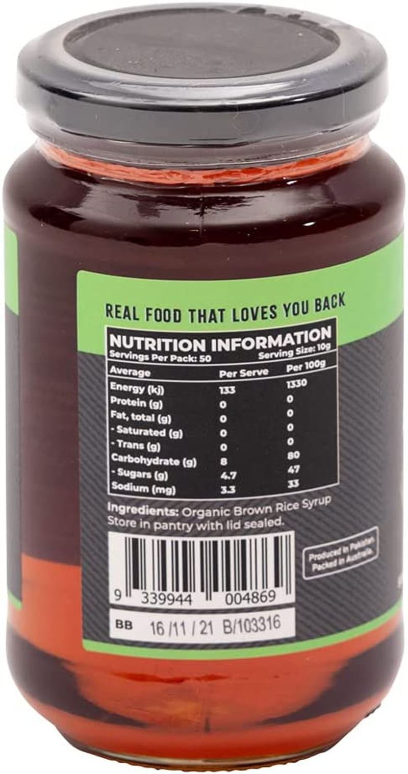 Honest to Goodness, Organic Brown Rice Syrup, 500 Grams - This Syrup Has a Mild, Caramel-Like Sweetness. Enjoyed as a Spread, Drizzled on Food or in Drinks. image number 3
