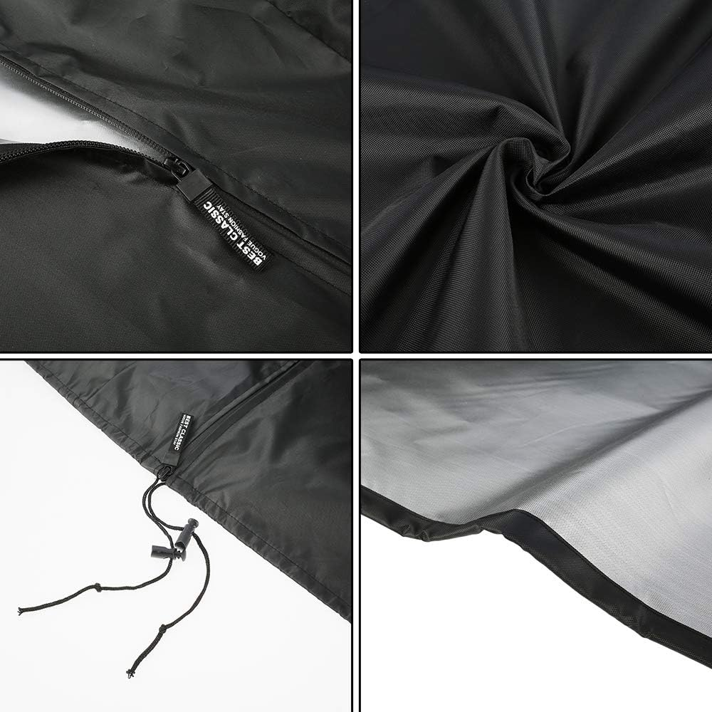 Gas Heater Cover Waterproof Dustproof Heater Protector with Zipper Oxford Cloth Furniture Protector for Outdoor Garden Patio Yard image number 5