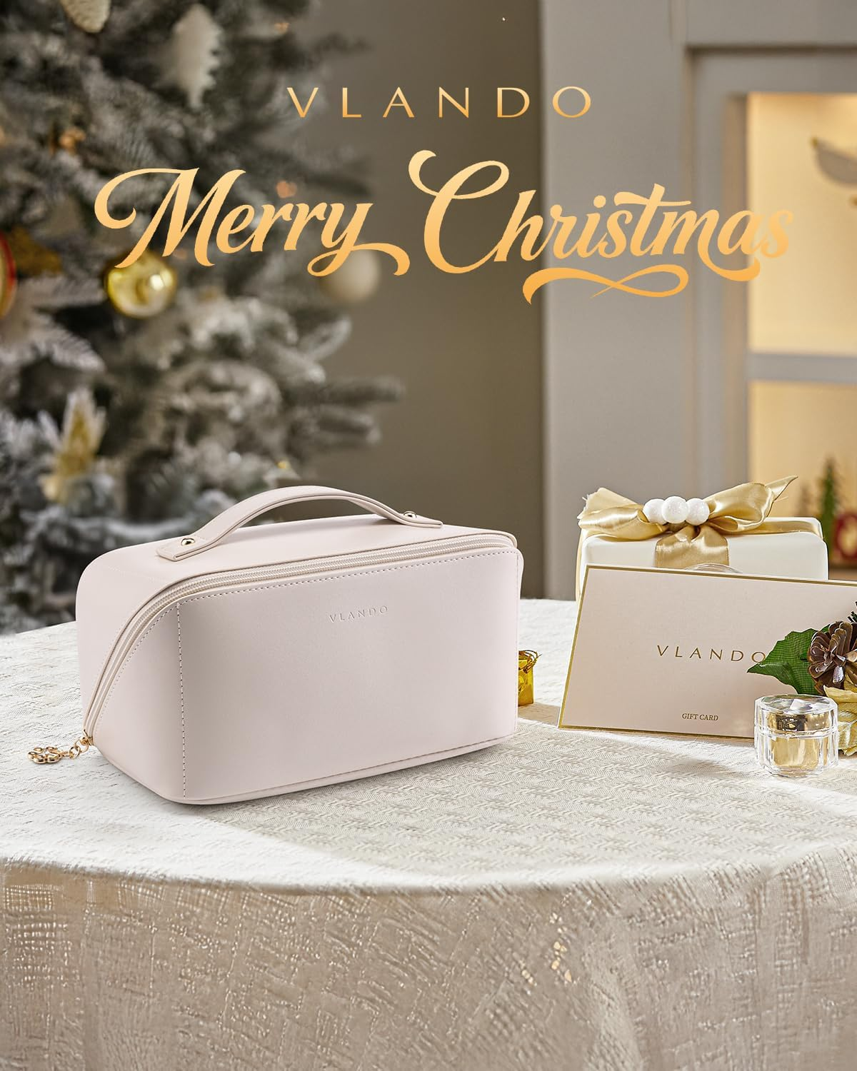 Vlando Makeup Bag for Travel image number 3