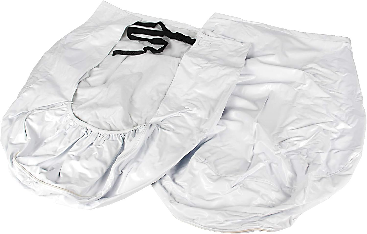Camco 45324 Vinyl Wheel & Tire Protector, 2 Pack (33 Inches-35 Inches , White)