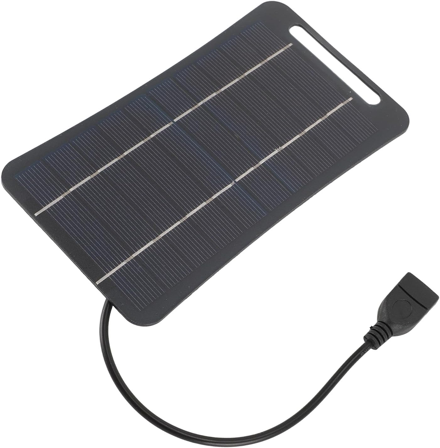 Mini Solar Panel, 5V 5W USB Solar Panel Charger for for Cell Phone Charging, Small USB Fan, Night Light, Water Pump, High Efficiency Monocrystalline Silicon Solar Panel For