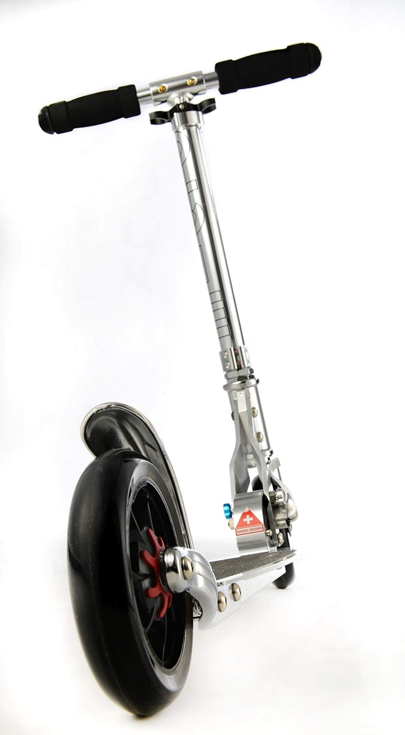 Micro Speed+ 2-Wheel Folding Scooter - Silver image number 5
