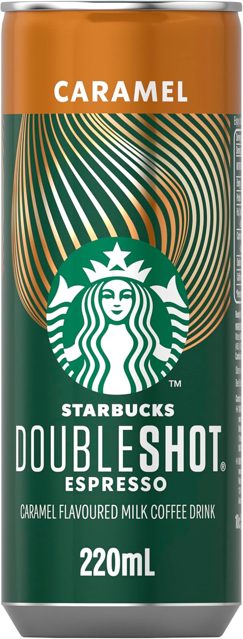 STARBUCKS Doubleshot Caramel Coffee Drink 220 Ml (Pack of 12) image number 3
