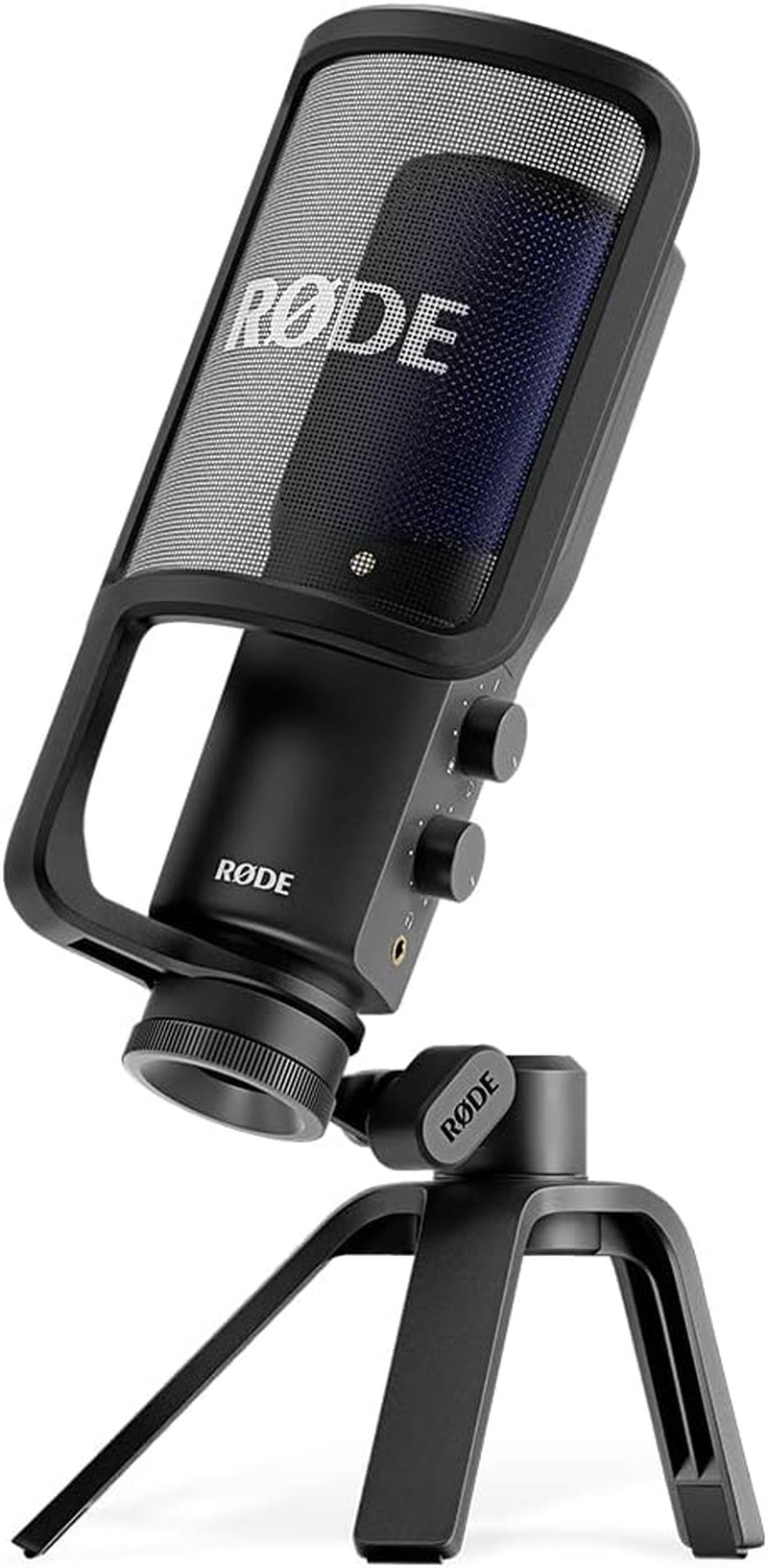 R&Oslash;DE NT-USB+ Professional-Grade USB Microphone for Podcasting, Streaming, Gaming, Music Production, Vocal and Instrument Recording image number 1