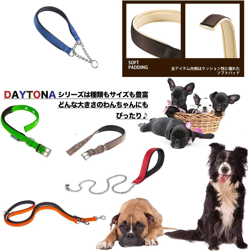 Daytona Daytona C 25/53 Green Dog Collar Neck 45-53Cm image number 4