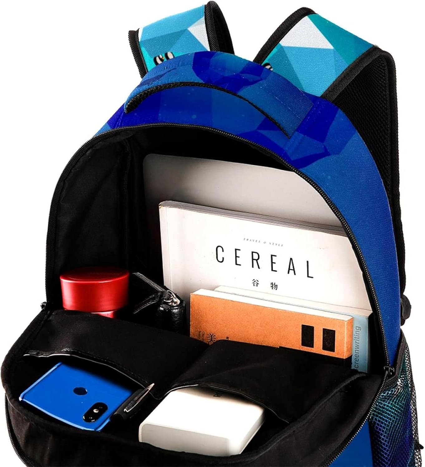 Iceberg Concept Backpack Students Shoulder Bags Travel Bag College School Tote Backpacks image number 3