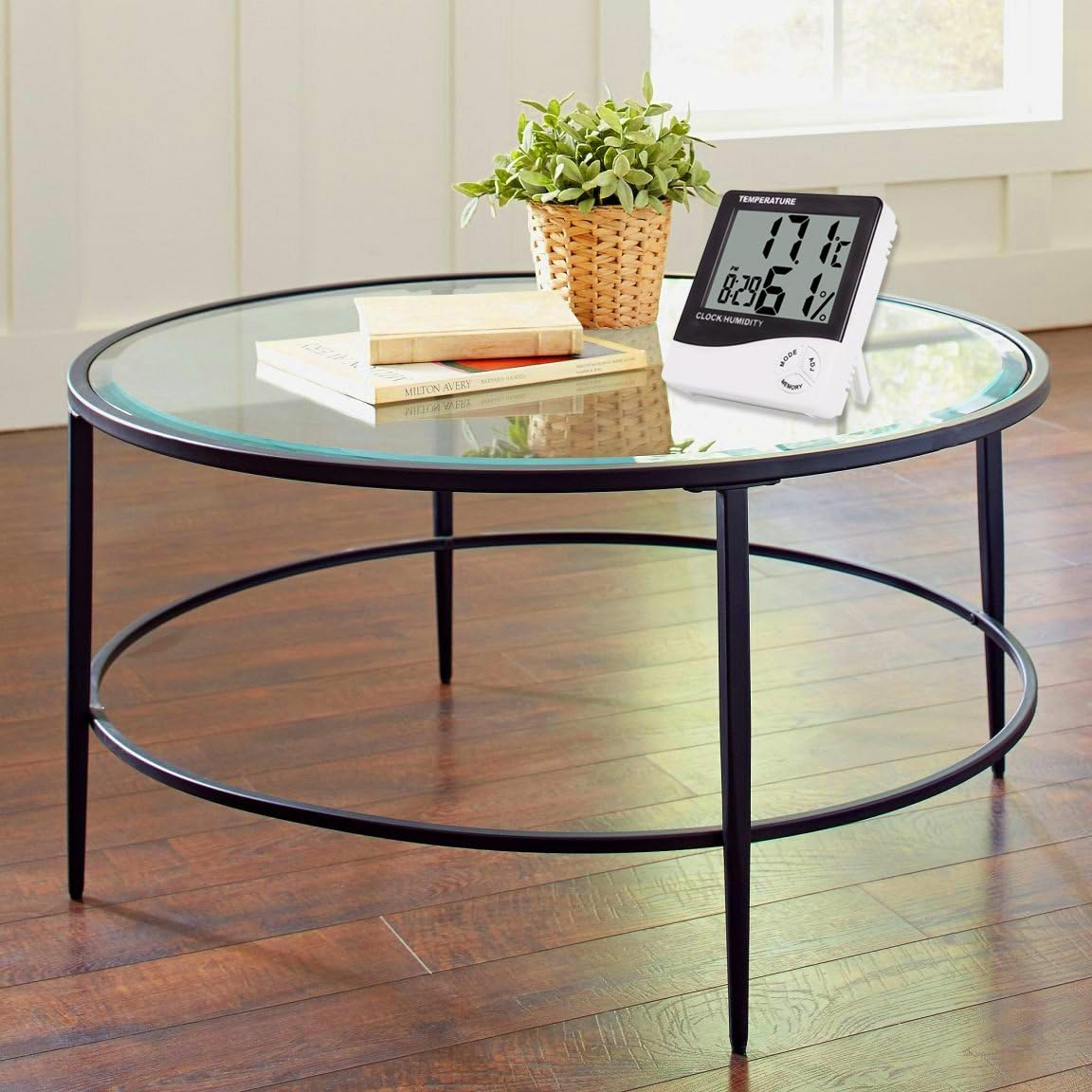 Mengshen Digital Hygrometer Thermometer, Indoor Temperature Humidity Gauge Meter for Home/Office/Greenhouse/Basement/Car/Babyroom, TH02 image number 6