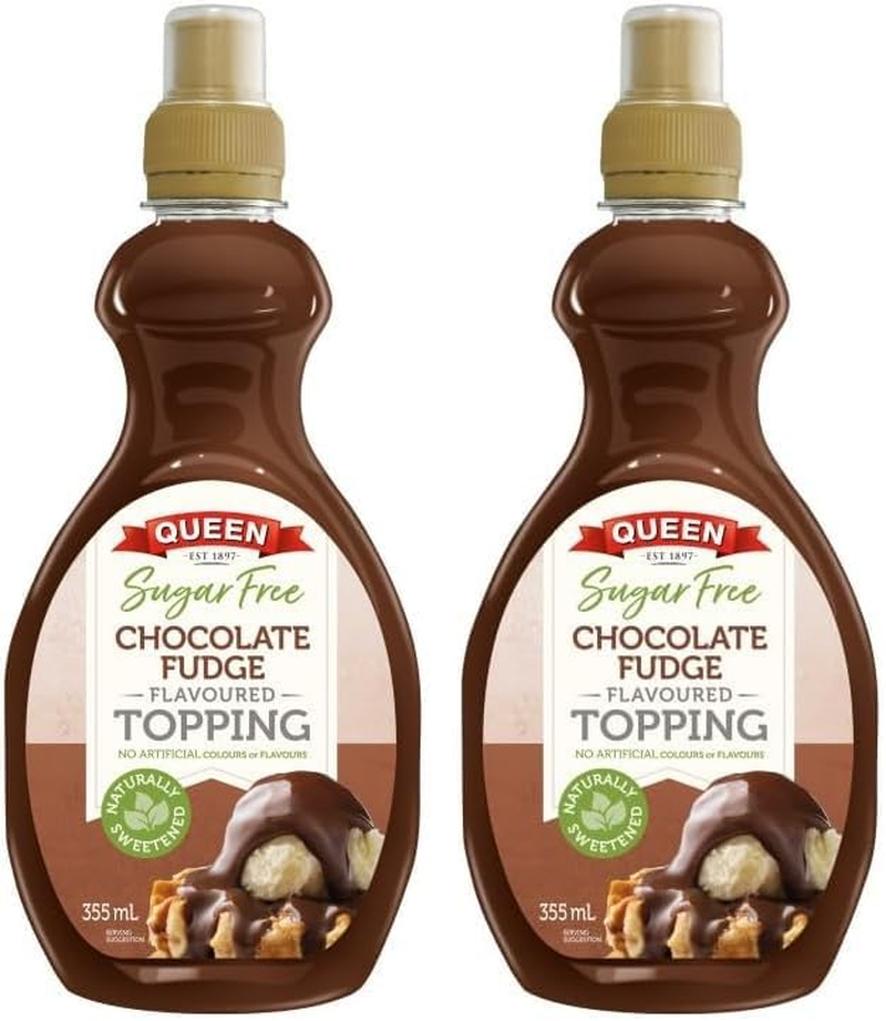 Queen Chocolate Fudge Sugarfree Topping 355 Ml