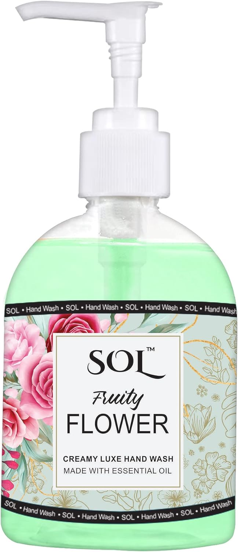 Sol Fruity Flower Anti-Bacterial Hand Wash - 500Ml image number 5