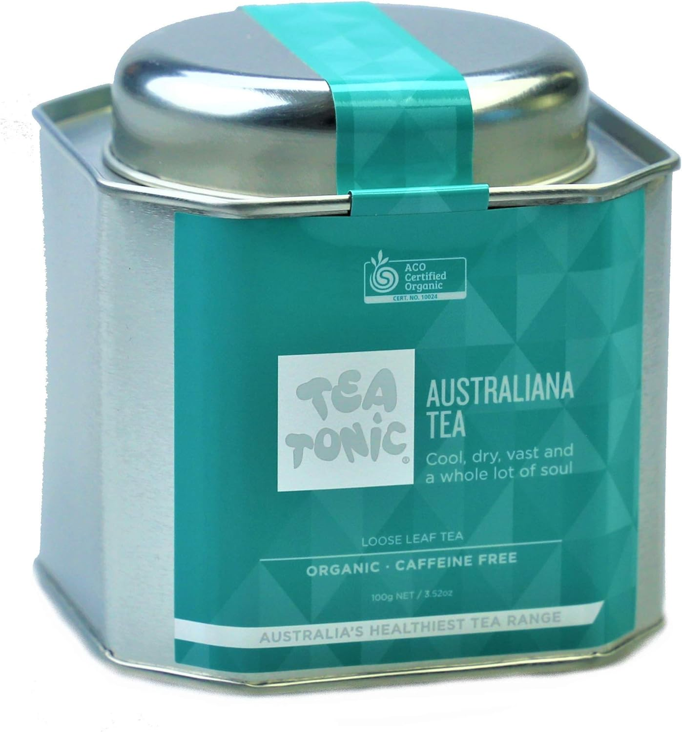 Australiana Tea Loose Leaf Caddy Tin image number 4
