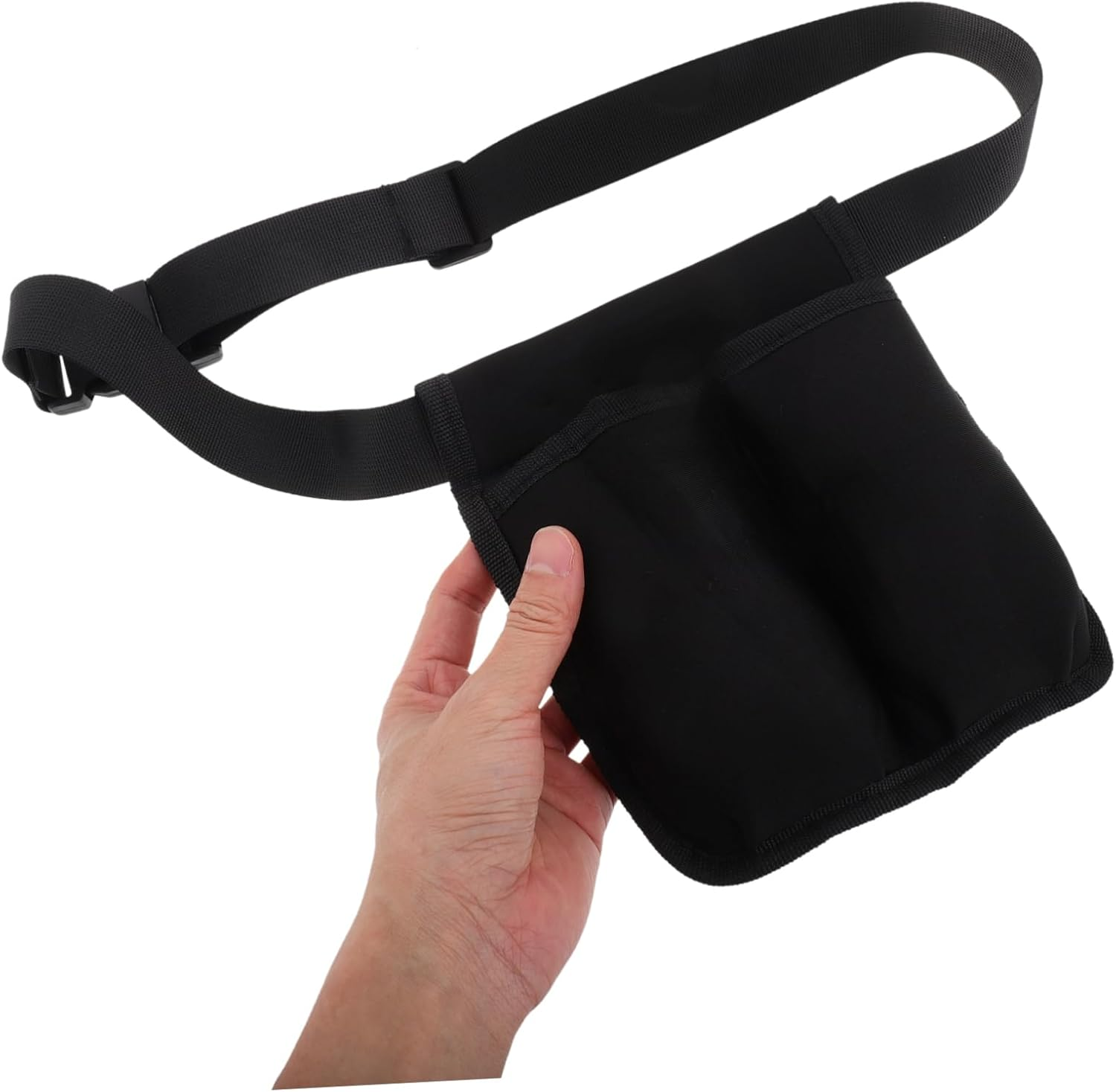 Essential Oils Waist Bag Adjustable Belt, Massage Bottle Organizer Dual Pockets for Therapists, Travel and Home Use Oil Bottle Holder image number 1