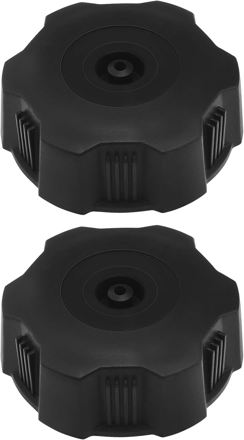 Ecsing 2 Pieces Inner Diameter 40Mm Motorcycle Fuel Tank Cap Black Plastic Fuel Filler Gas Cap Compatible with 50CC 70CC 90CC 110CC 125CC ATV Quad 4 Wheeler image number 2