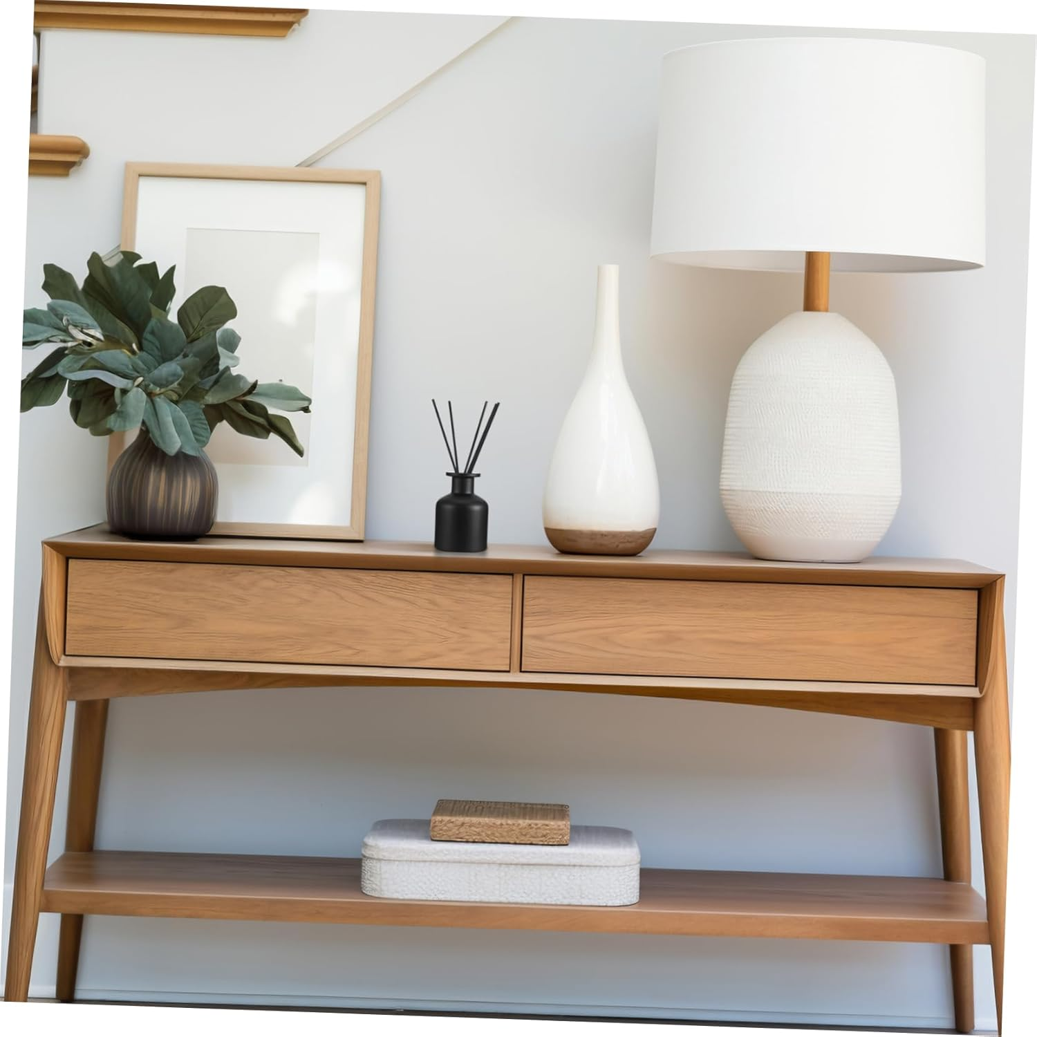 2Pcs Refillable Fragrance Bottles round Glass Jars 150Ml Empty Diffuser Bottle Set Glass Cylindrical Aroma Diffuser Vase for Home Decoration and Relaxation image number 4