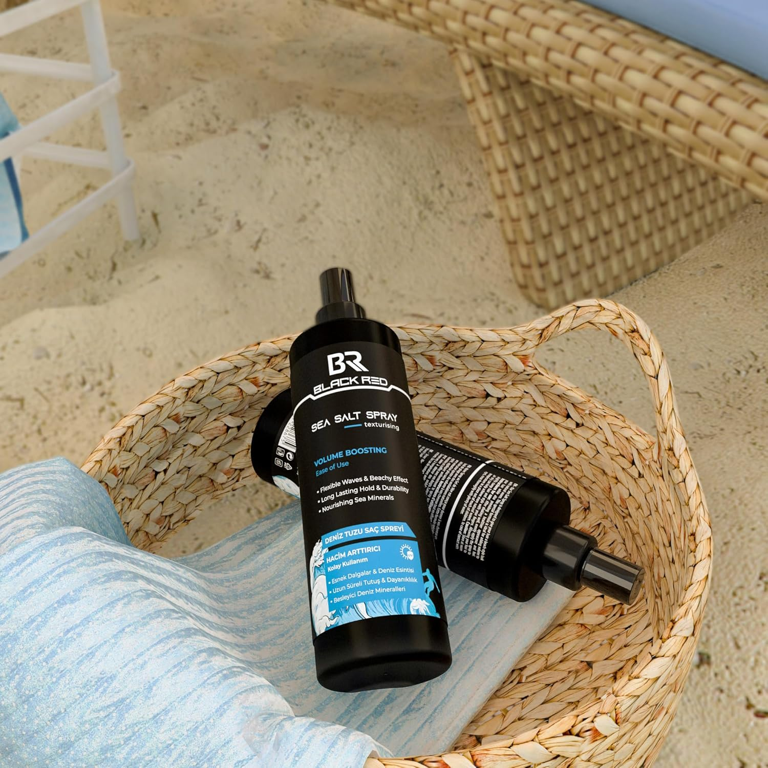 Black Red&reg; Beach Matt Texture Sea Salt Hair Spray, Medium Hold, UV Protection, 200 Ml image number 4