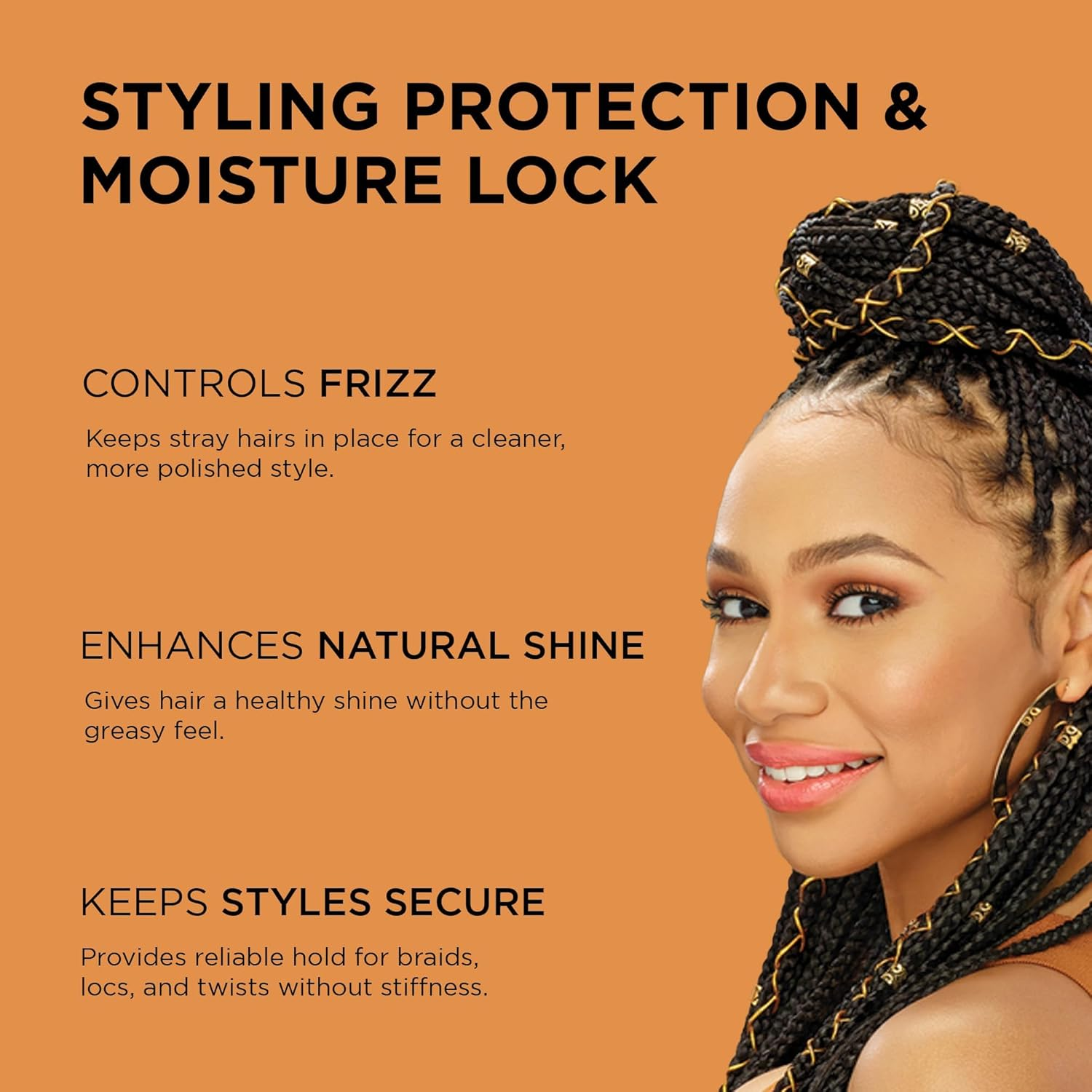 African Pride Blackcastor Miracle Braid Lock Twist Gel 8Oz image number 6