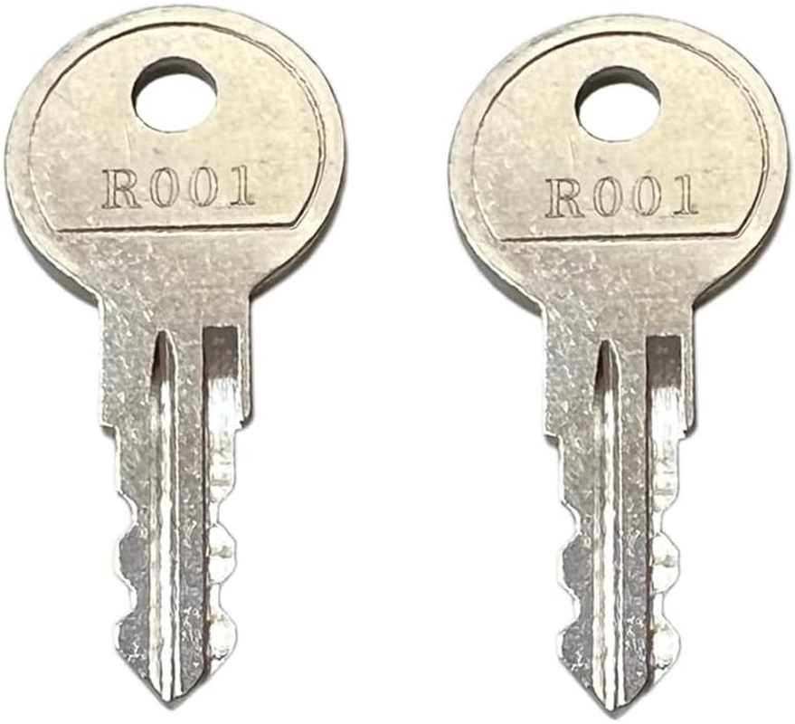 2 R001 Keys (230012) for Southco Truck Rv Camper Trailer Baggage Compartment Door Lock
