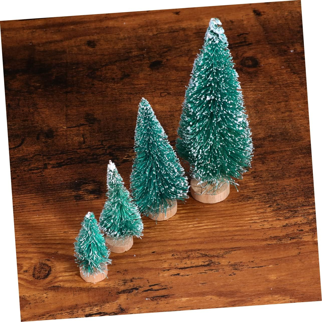 Mini Christmas Tree Model with 34Pcs Ornaments Christmas Decorative Accessory for Home Office image number 5