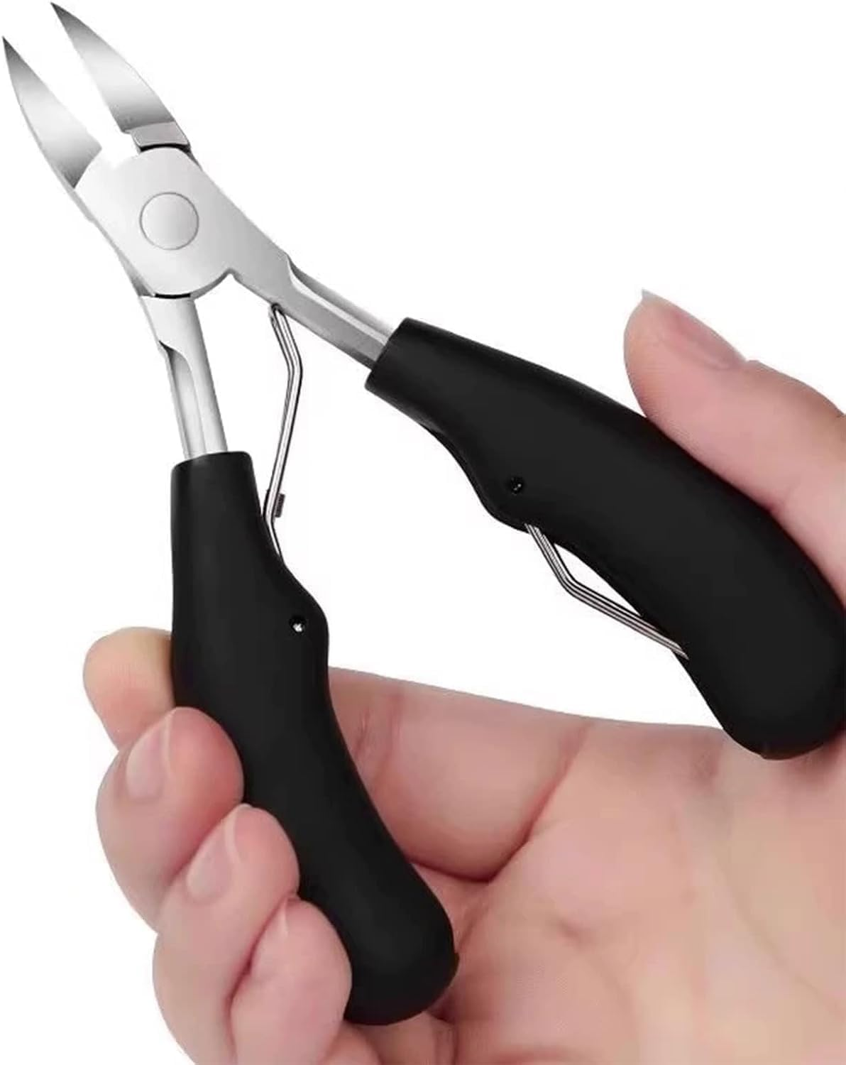 Yxvyxymyxxg​ Premium Toenail Clippers for Thick & Ingrown Nails - Heavy Duty Surgical Stainless Steel with Non-Slip Grip, Pedicure Tool for Seniors & Adults image number 5