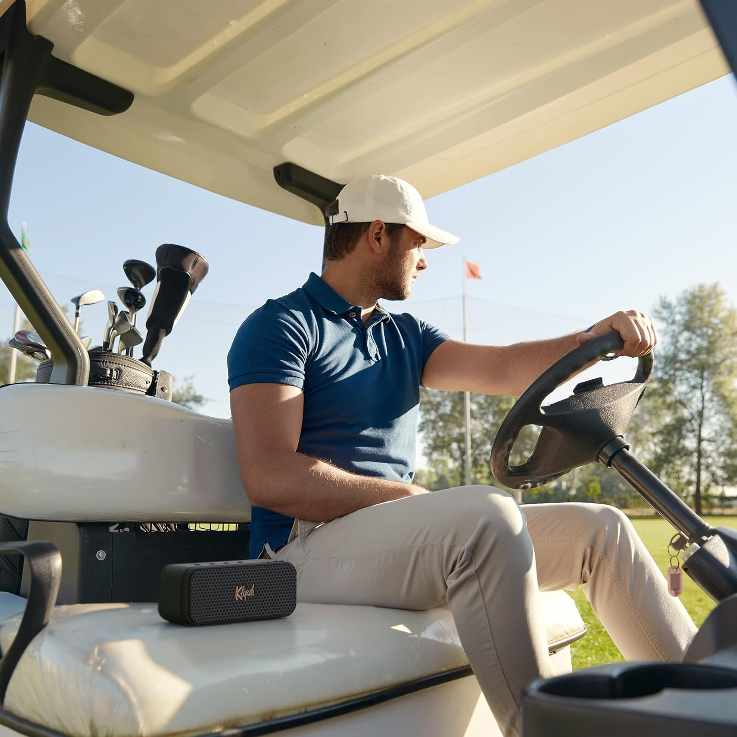 Klipsch Nashville Portable Bluetooth Speaker, Black image number 5