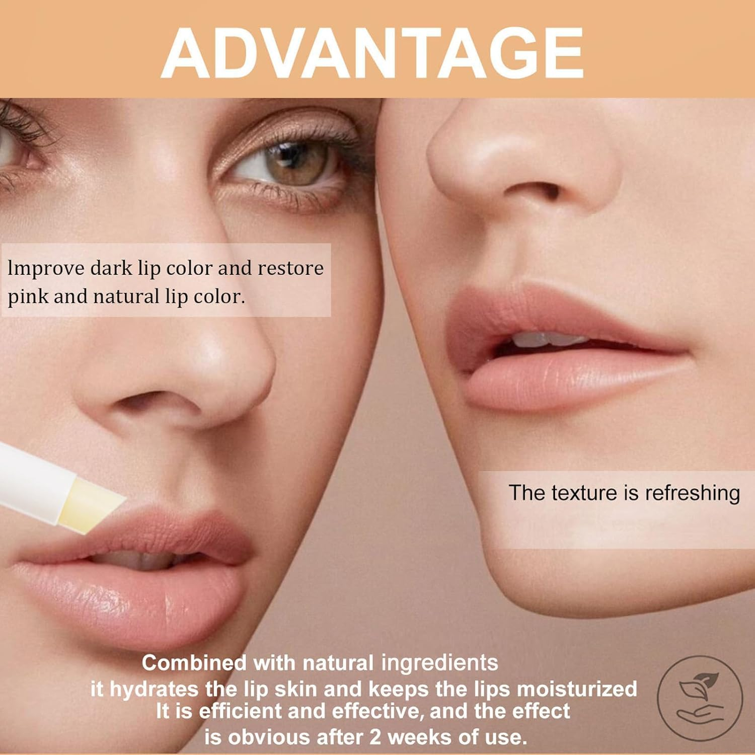 Turmeric Root Oil Lip Balm Stick and Exfoliating Scrub, Nourishing, Soothing & Moisturizing Lip Care Duo, Hydrating Balm Stick & Gentle Exfoliating Scrub for Dry or Chapped Lips (3PCS) image number 6