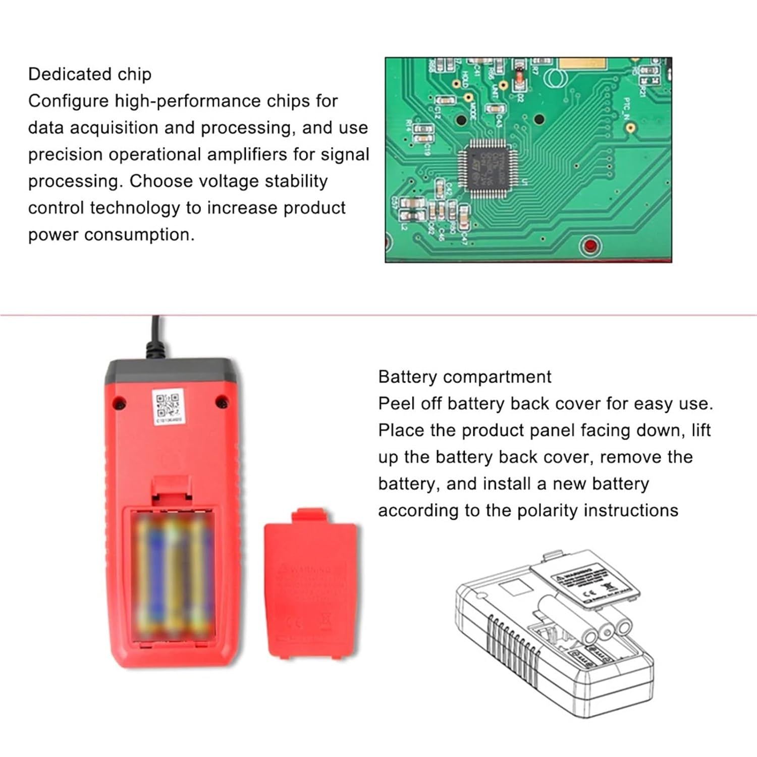 Mini Anemometer, LCD Display Air Flow Speed MAX/AVG Measurement Wind Level 1~12 Wind Speed Temperature Tester image number 3