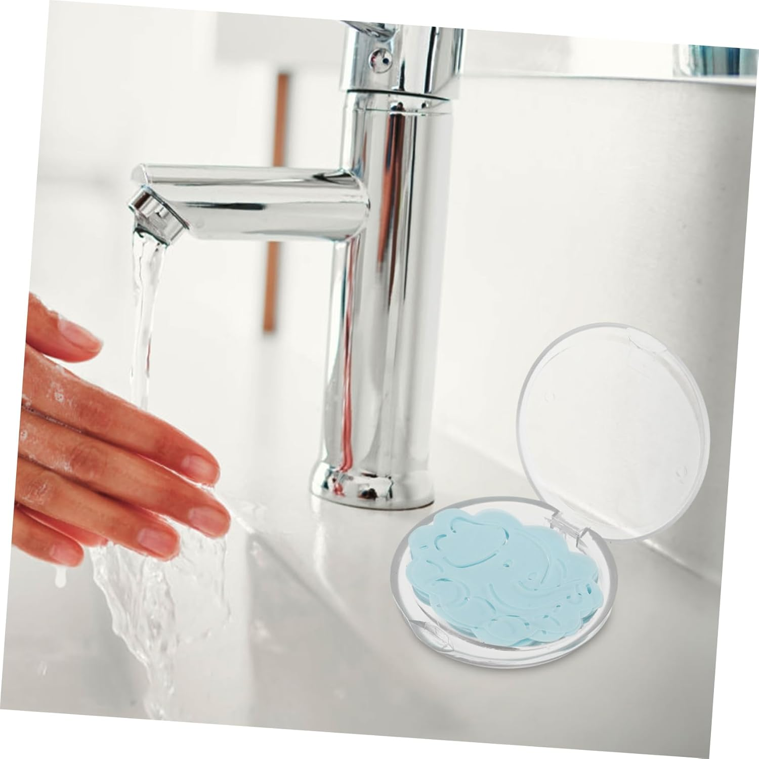 50Pcs Convenient Travel Hand Soap Sheets Portable Soap Strips Individually Packaged for Safe Easy Use image number 6