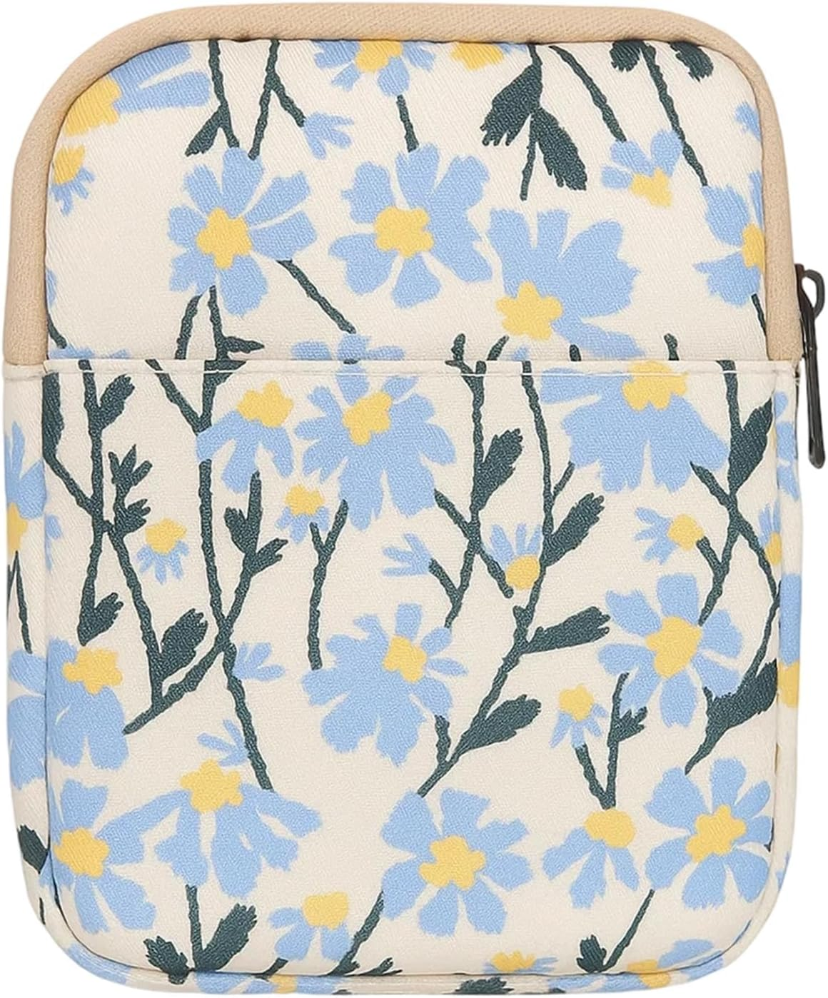 Protective Sleeve Pouch for Kindle, Travel-Friendly Storage Solution with Secure Design, Fits 6-7 Inch E-Readers, Lightweight Travel Companion for Books and Accessories