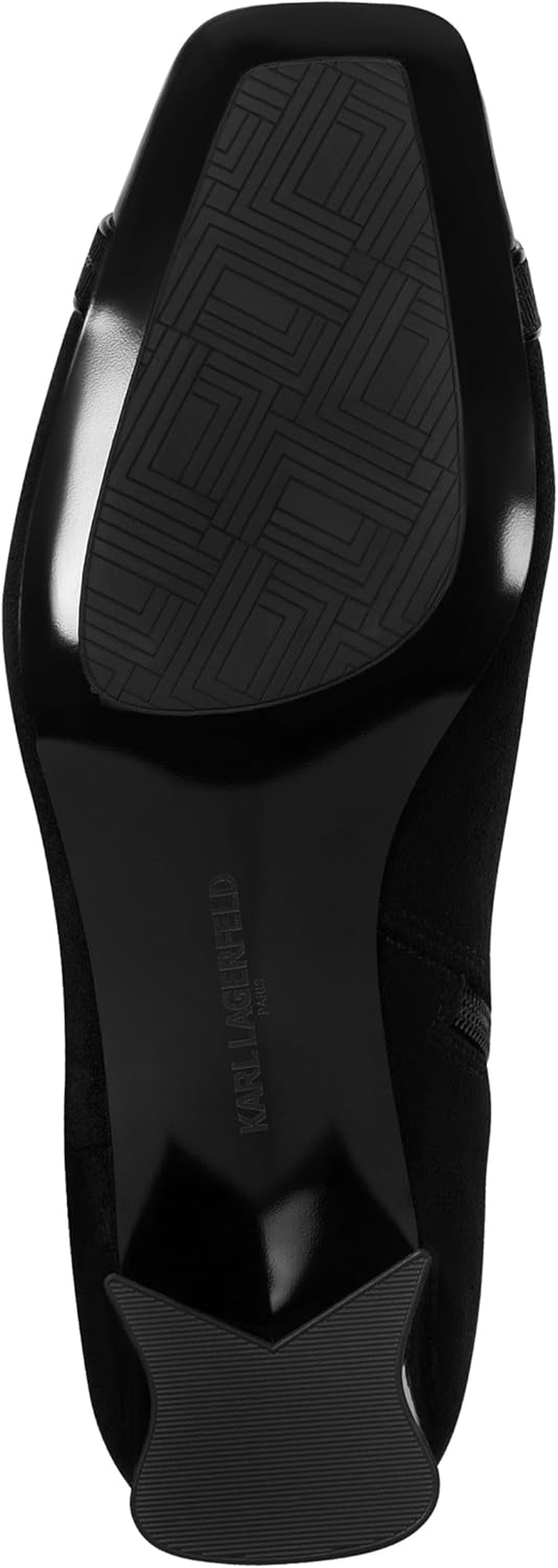 KARL LAGERFELD Women'S Shivon Tall Knee High Heeled Boot