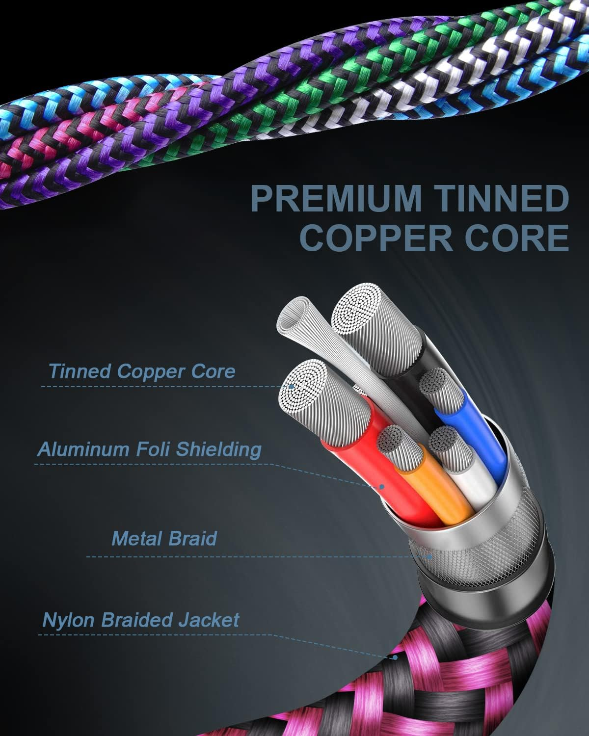 [ Mfi Certified] 2Pack Iphone 3.5Mm Headphone Adapter, Lightning to 3.5Mm Headphone Jack Adapter Iphone Aux Audio Jack Adapter Dongle Cable for Iphone 16 14 13 12 11 Pro Max plus Mini XR 8 Ipad Ipod image number 4