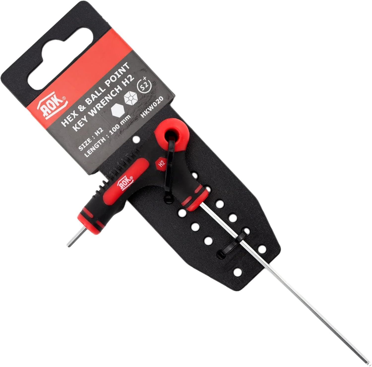 Kc-Tools Hex Key Kc-Tools Metric T-Handle Ball End Hex Key, 2 Mm, Size image number 1