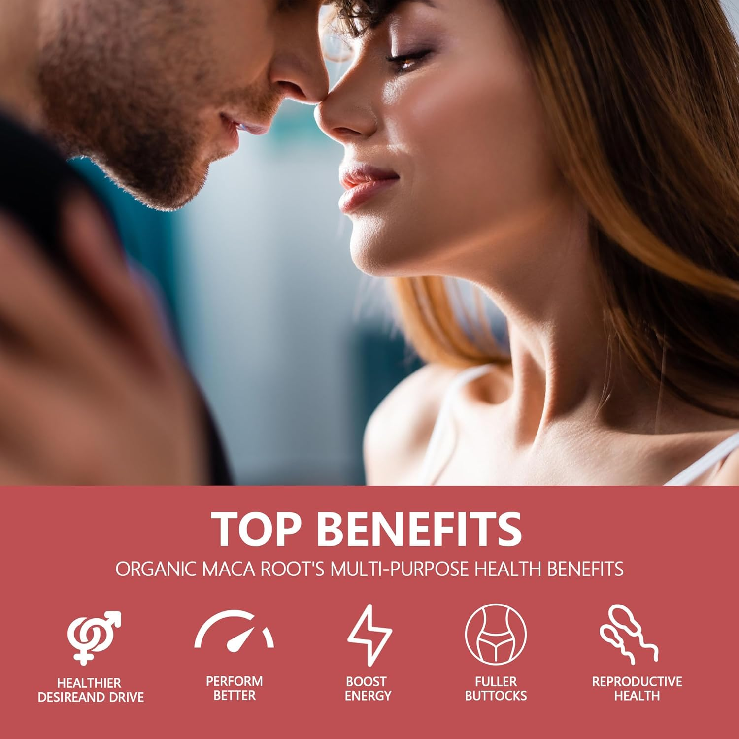 Organic Maca Root Power Capsules - Curve Butt Enhancement Pills for Women plus Big Buttocks Natural Herbal Big Ass Buttocks Lift Firming Massage Buttocks 60 Capsules image number 4