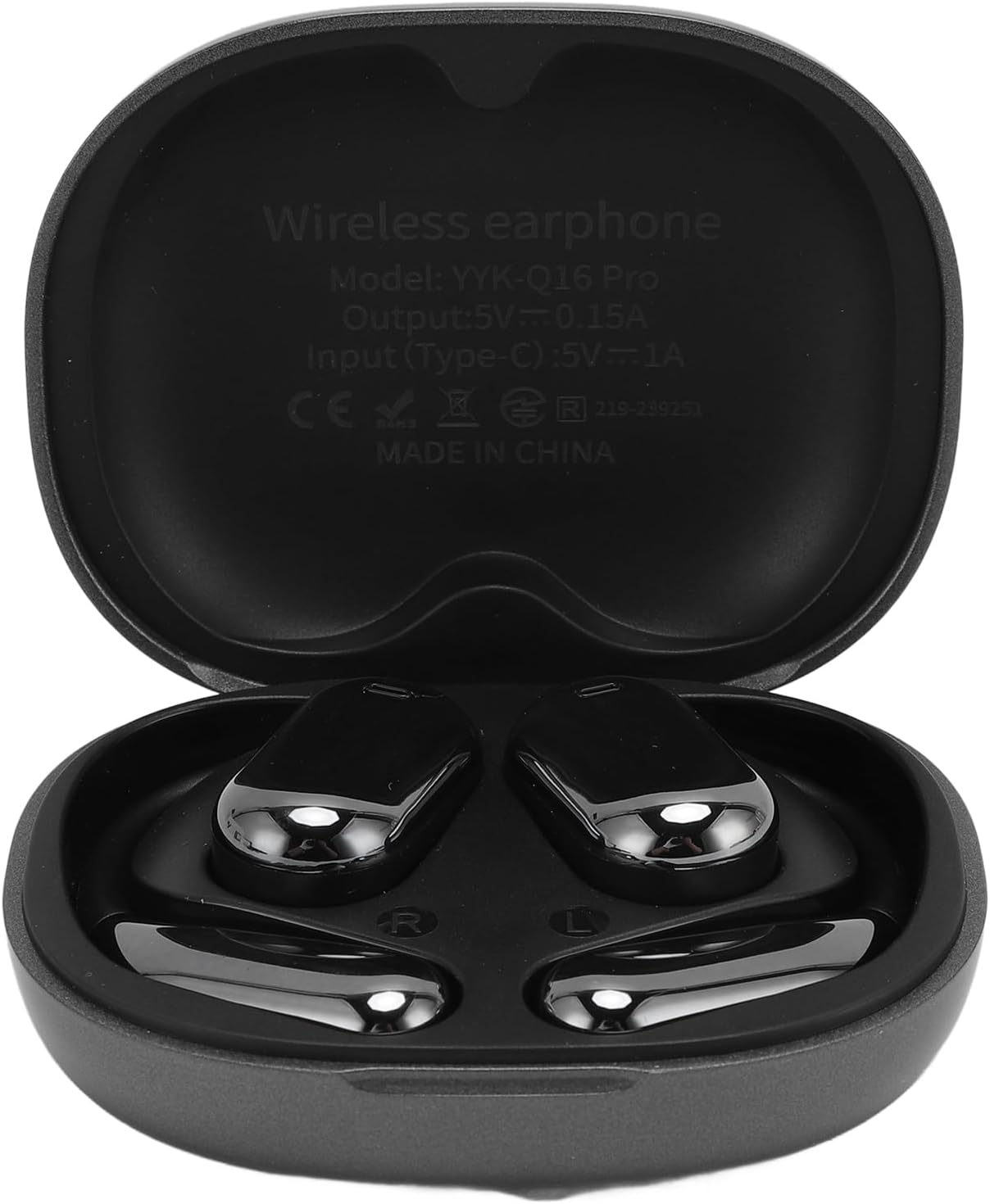 POENVFPO Translation Earbuds, Real-Time Language Translator Device with 4 Modes, 80 Languages & 97% Accuracy, with Touchscreen Charging Case image number 4