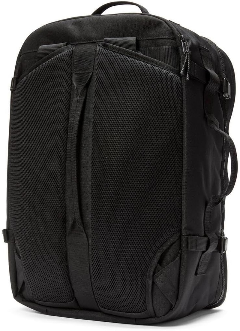 Timberland Unisex Functional Weather Ready Travel Backpack, Black, One Size
