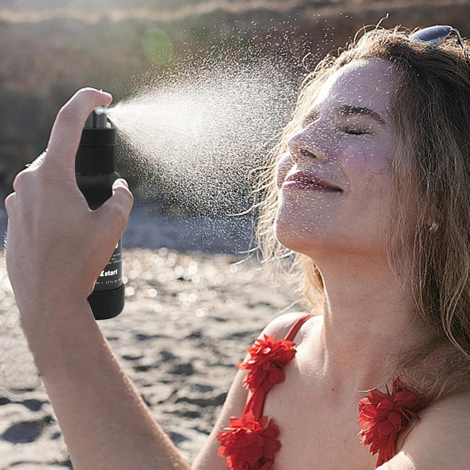 Acunny Empty Perfume Spray Bottles, Fine Mist Sprayer for Face - 50Ml Fine Mist Spray Bottle with Hook Rope,Refillable Bottle of Care image number 6