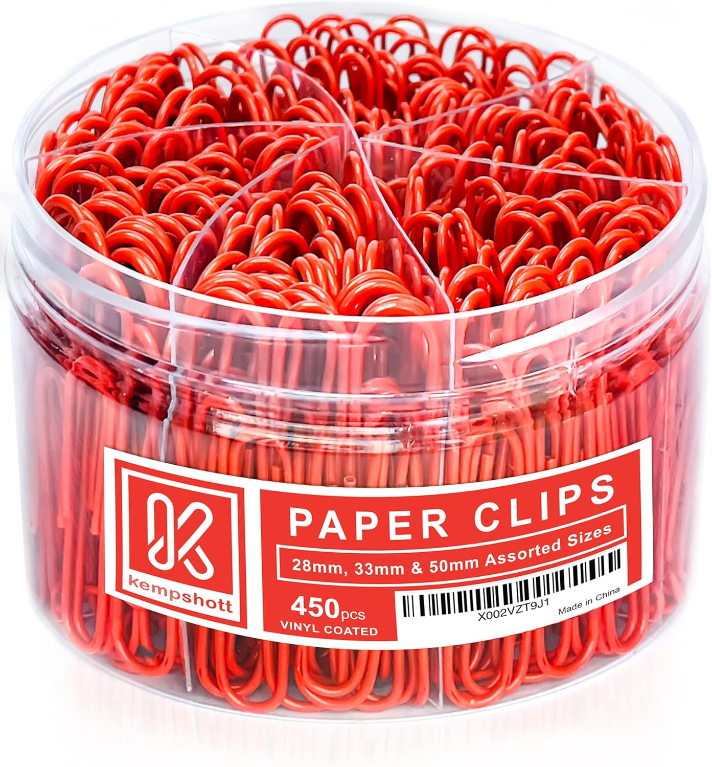 750 Paper Clips Assorted Sizes Small, Medium and Large Paperclips for Paperwork Ideal for Home, School and Office Use (Assorted, Silver)