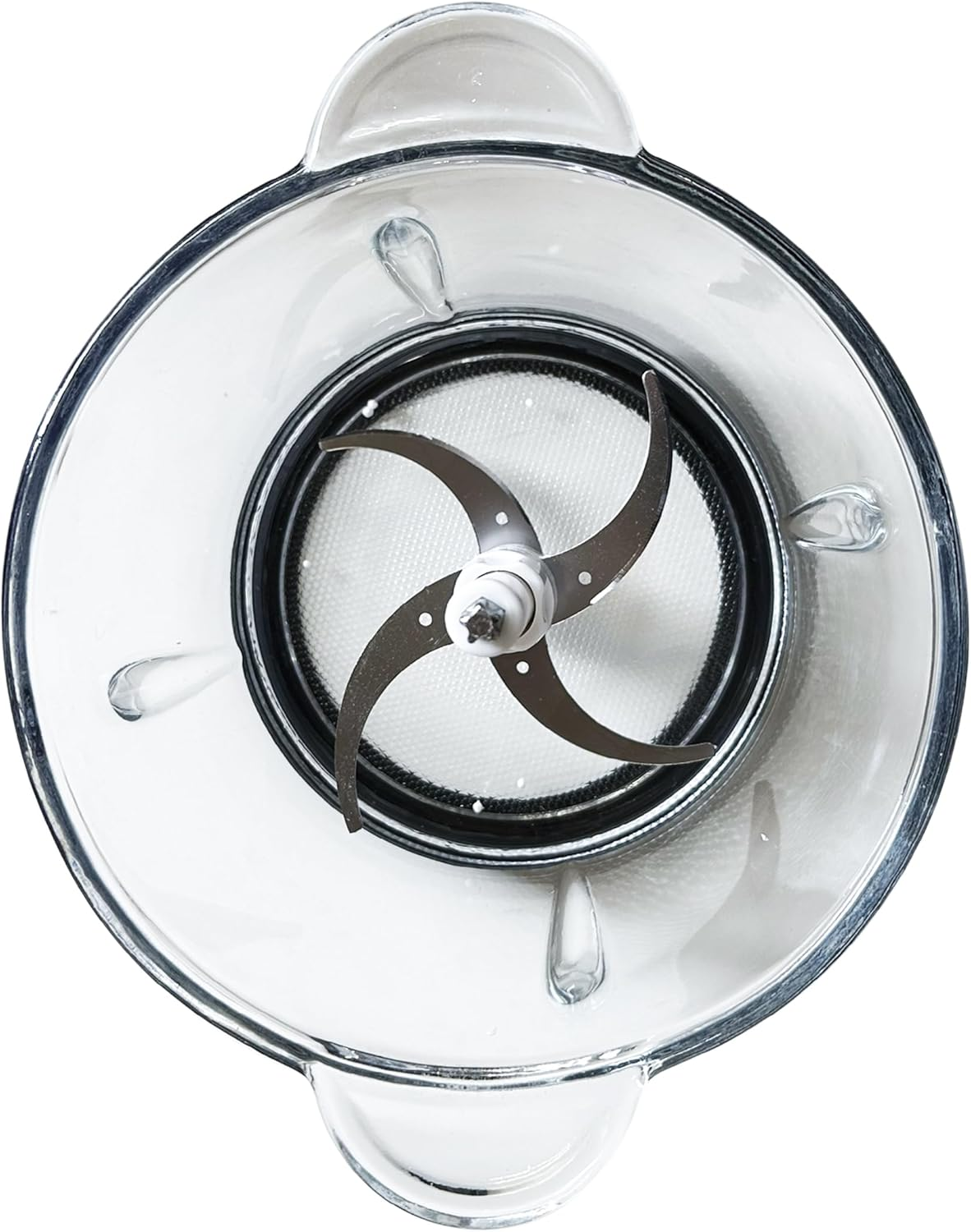 Electric Kitchen Chopper, Electric Meat Grinder, Mixer, 400 W, 2.5 L Glass, Meat Grinder with 4 Stainless Steel Blades for Meat, Onions, Fruit, Vegetables image number 4