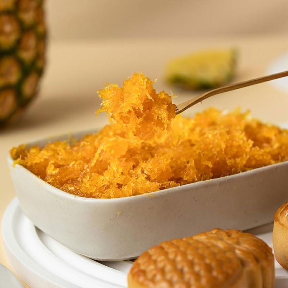 Delyco Pineapple Paste Jam for Pineapple Tarts Pastry Desserts Breads Halal Certified 1KG image number 4