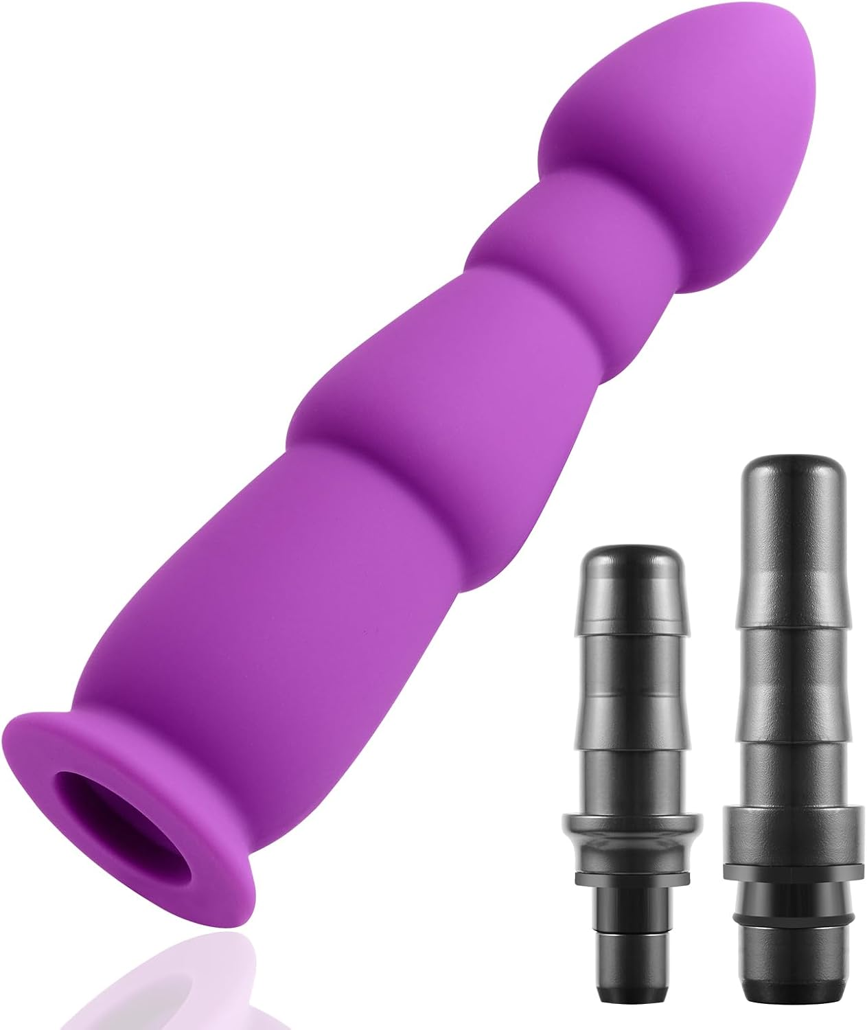 Purple Small Silicone Massage Attachment for the Massage Gun image number 4