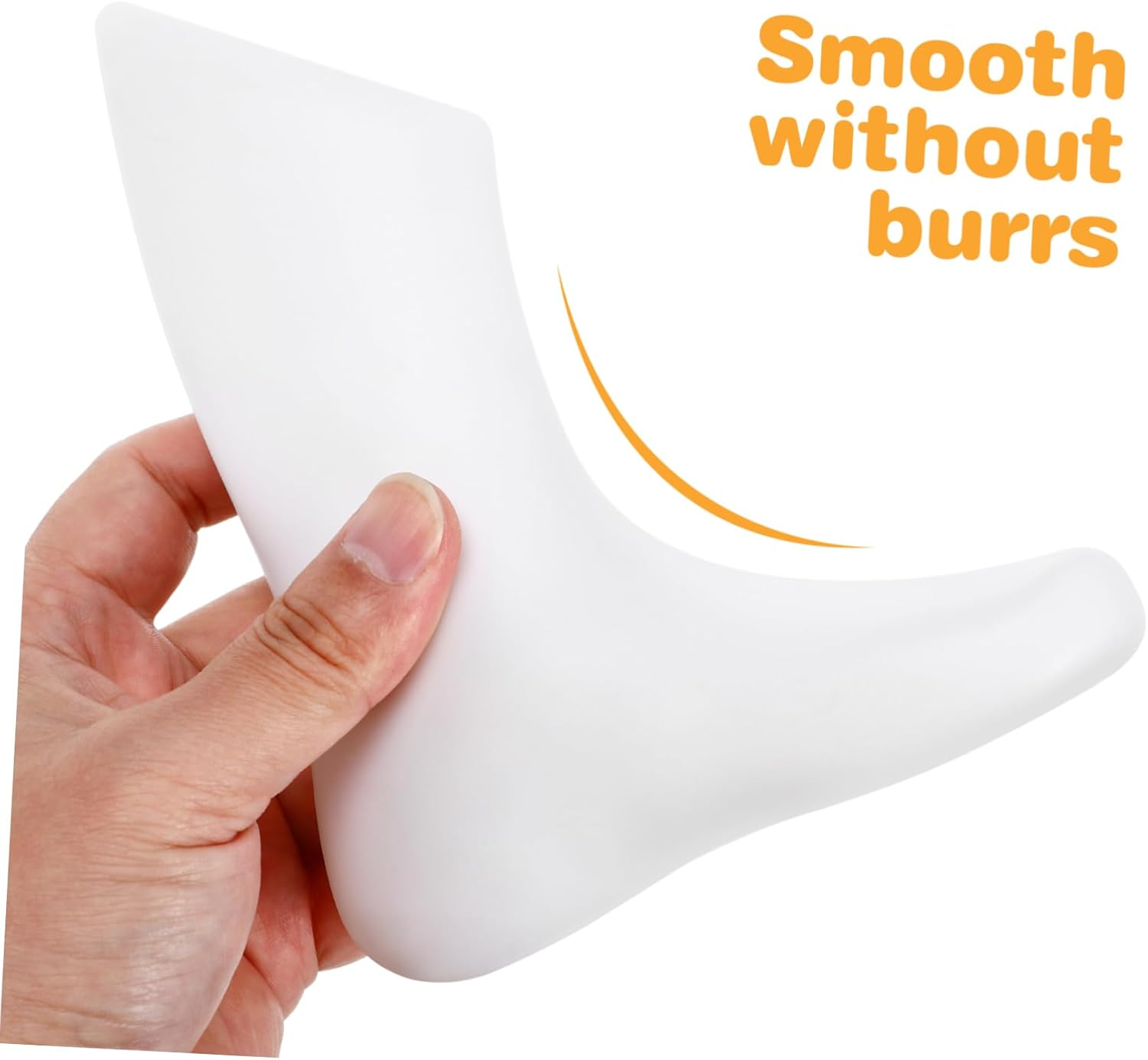 INOOMP 4Pcs Baby Foot Mannequin Plastic Shoe Display Models Small Toddler Foot Mannequin White and Skin Color Reusable Retail Store Shop Supply 11.5Cm and 14Cm image number 3