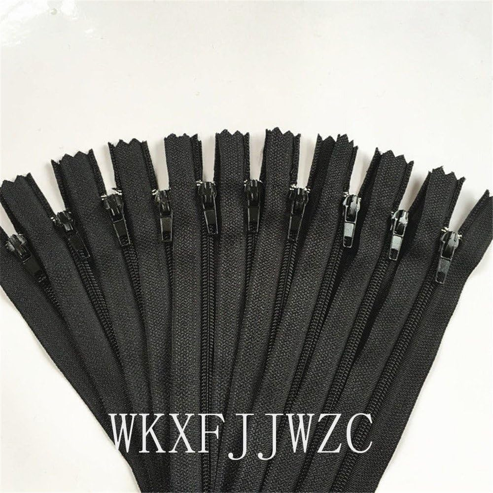 WKXFJJWZC 40Pcs Mix Nylon Coil Zippers Tailor Sewer Craft 14Inch 35Cm Crafter'S & FGDQRS ( 20/Colour) image number 5