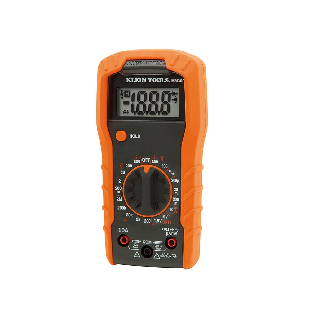 KLEIN TOOLS 600V Manual Ranging Digital Mulimeter, MM300 image number 4