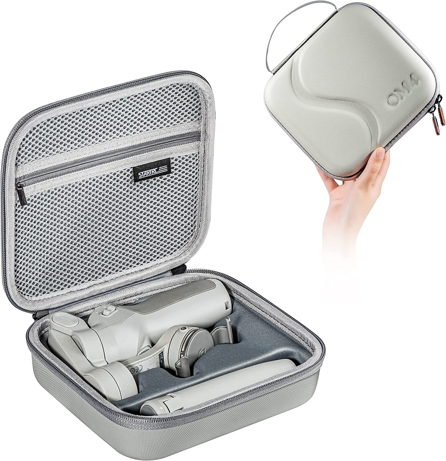 STARTRC Osmo Mobile 6 Case,Waterproof Portable Storge Shoulder Bag Travel Case for DJI Osmo Mobile 6 Gimbal Stabilizer Accessories