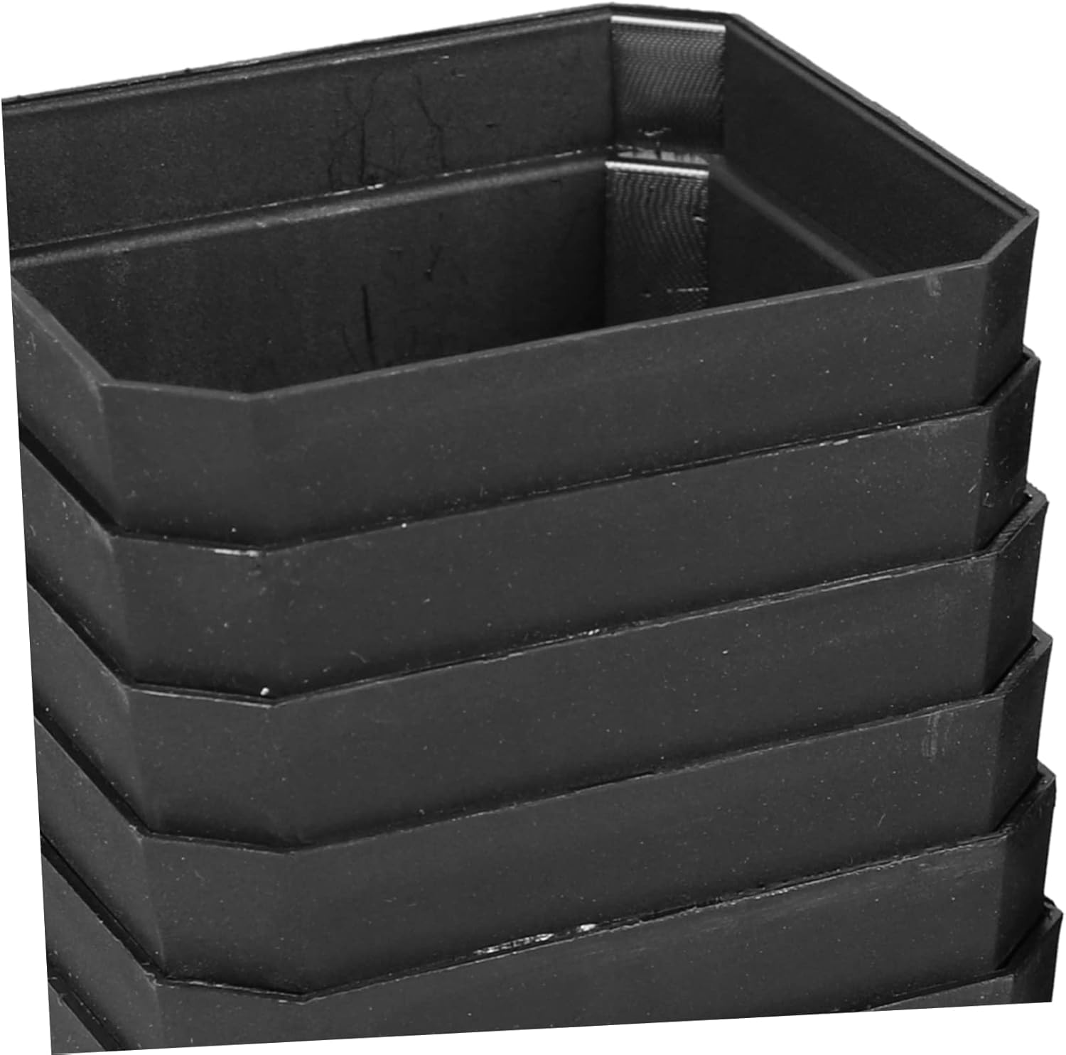 20Pcs Black Succulent Starter Pots Nursery Planters for Gardening and Seedling Propagation Outdoor Small Plant Containers - Black image number 5