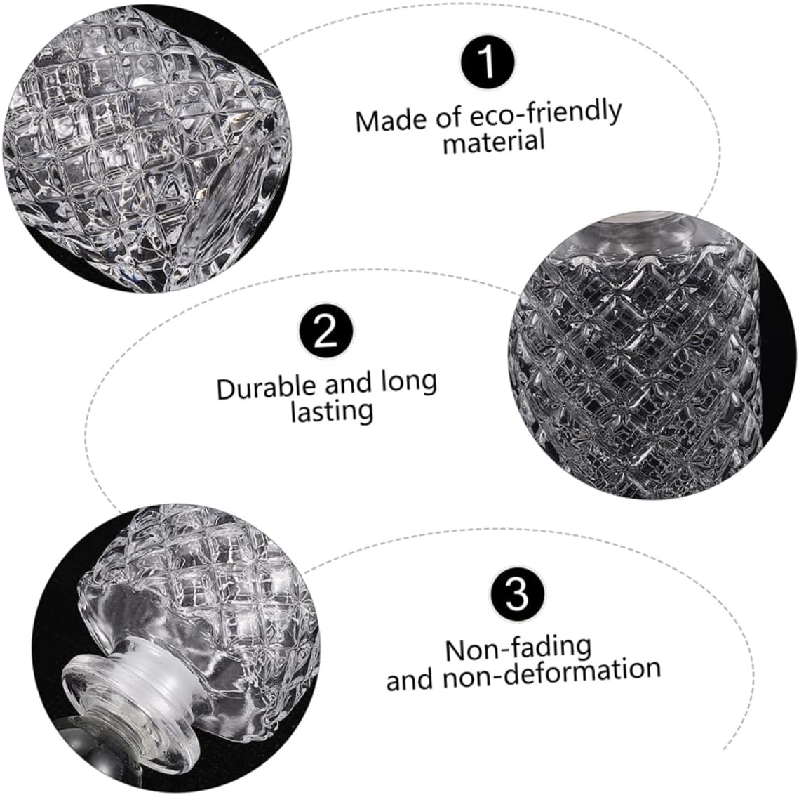 Aromatherapy Essential Oil Bottles 4Pcs 150Ml Glass Empty Perfume Dispensing Bottles Reed Diffuser Holder Fragrance Release for Home Living Room image number 2