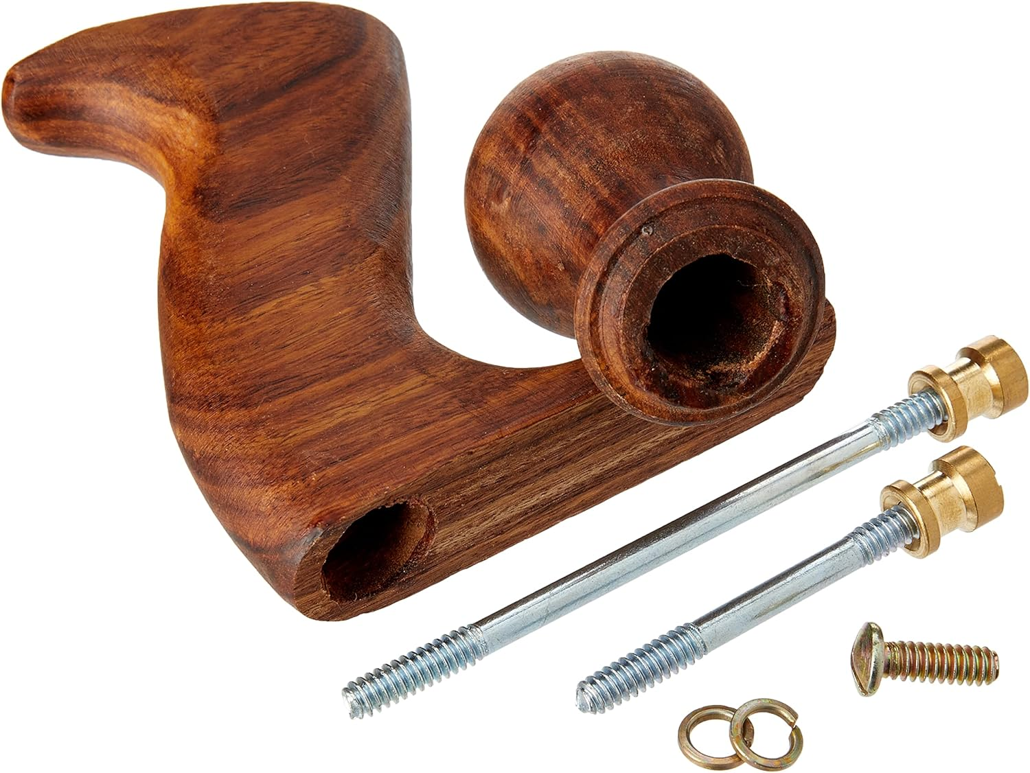 Faithfull FAIPLANE4HND No.4 Plane Front and Rear Handle and Screws, Brown image number 2