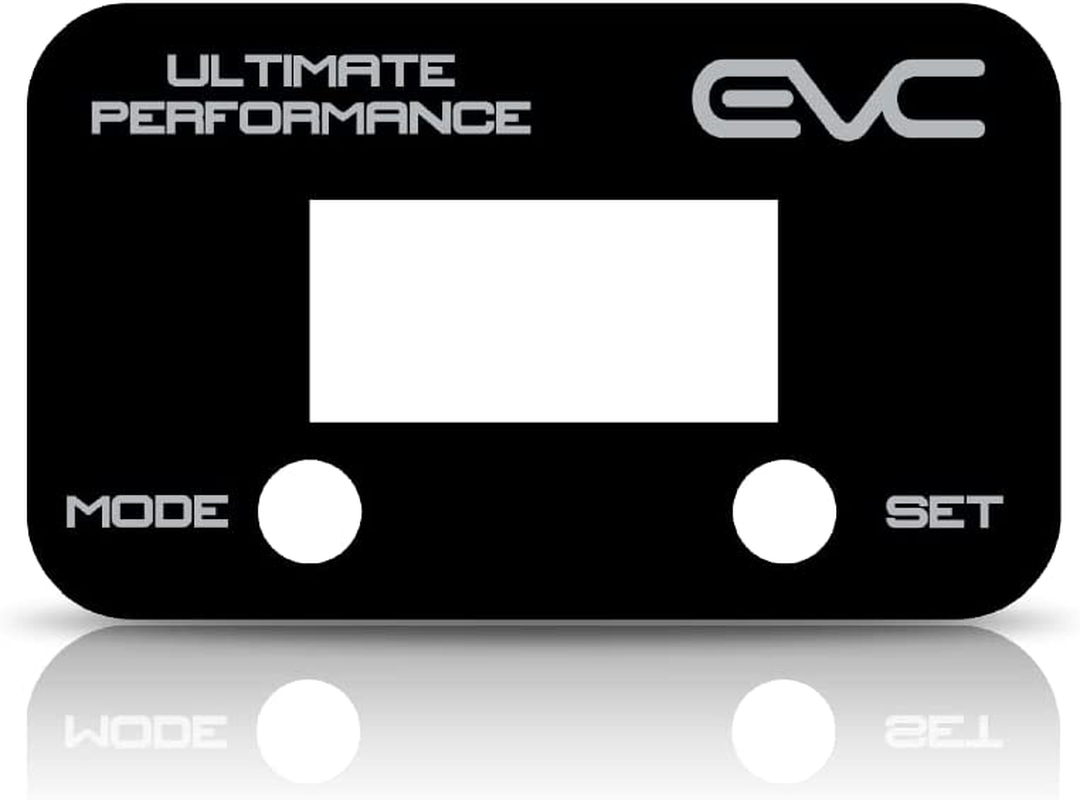 Ultimate9 EVC Throttle Controller Faceplate - Black
