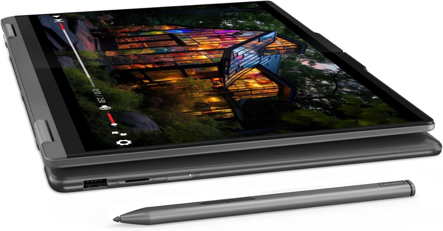 Lenovo Yoga 7 2-In-1 14IML9 Laptop, 14" + Digital Pen, 1TB/16GB RAM, Intel Core Ultra 7 155H, Storm Grey image number 5