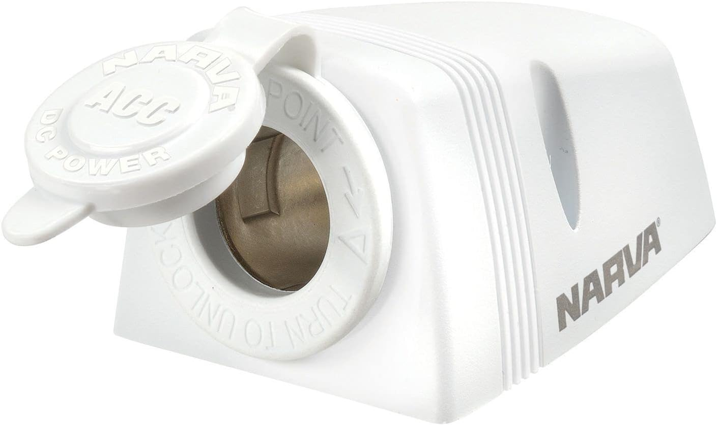 Narva Heavy-Duty Suface Mount Accessory Socket for RV and Marine Applications